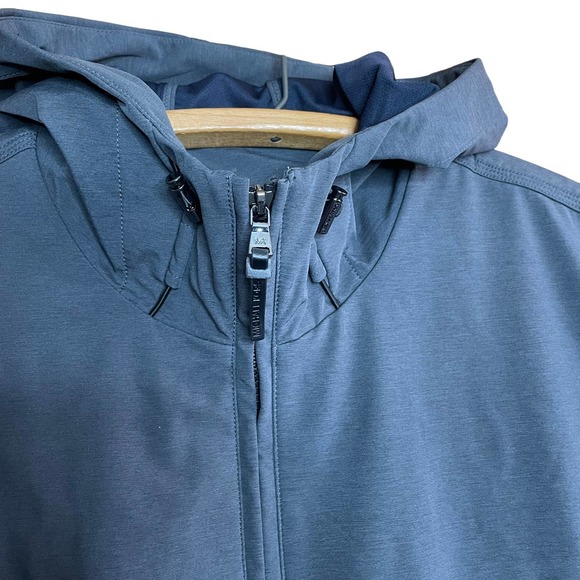 Michael Kors Jacket Mens XL Bluish Gray Full Zip Hooded Winter Wear Outdoors - Picture 3 of 9